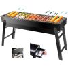 Portable and Foldable Outdoor Charcoal Grill