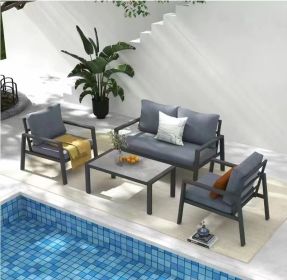 4-piece Aluminum Patio Set