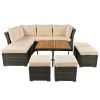 U_STYLE 10 Piece Outdoor Conversation Set