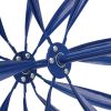 Extra Large Outdoor Metal Wind Spinner with Stake; For Yard or Garden
