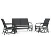 3 Piece Glider Lounge Set