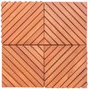 Patio Interlocking Deck Tiles (Set of 10 Tiles)
