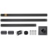10ft Sun Sail Post Black