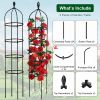 Garden Obelisk Trellis Towers; 5.9 ft; 2 Packs