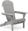 Folding Solid Cedar Adirondack Chairs; Set of 2