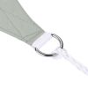 10x13ft Rectangle Sun Shade Sail; Grey