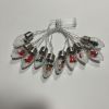 Indoor/Outdoor Christmas Snow Globe String Lights; 1 Set