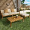 GRENADA Acacia Sectional Patio Set