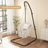 Hammock Chair Stand Adjustable with Safety Hook and Sturdy Chain