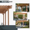 Outdoor Wooden Pergola
