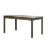 Caladesi Outdoor Grey-Washed Rectangular Dining Table; Acacia Wood