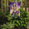 Garden/Yard Flag; Chihuahua King of Mardi Gras