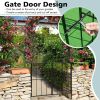 Garden Arbor with Gated Archway