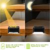 Solar Powered LED Step Lights;4 Pieces