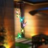 LED Solar Hummingbird Wind Chime