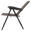 Folding Chairs With  Adjustable Back; 4 Pieces