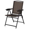 Folding Chairs With  Adjustable Back; 4 Pieces