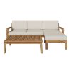 GRENADA Acacia Sectional Patio Set