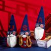 Independence Day Forest Gnome; 3 Pieces