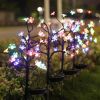 Flower Color Changing Light Garden Solar Stake Light