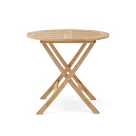 Chester 32" Round Folding Picnic Table