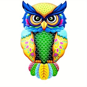 Outdoor Metal Owl Wall Decoration (Style: Model C)