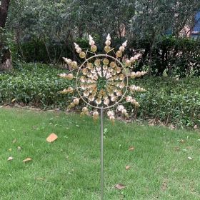 Unique Wind Spinner; 11.81in Outdoor Decoration (Model: CX102)