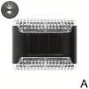 Up and Down Solar Waterproof LED Lights; For Fences, Decks, Stairs, And More