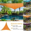 Triangle Canopy Sunscreen For Patios; 9.84 ft