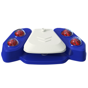 Outdoor Dog Water Fountain Toy (Color: Blue)
