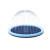 Inflatable Water Fountain Pad; Pool Mat For Children and Pets