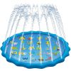 Inflatable Water Fountain Pad; Pool Mat For Children and Pets
