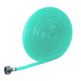 Heavy Duty Soaker Garden Hose; Saves 70% Water; Green (Length: 50ft)
