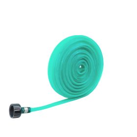 Heavy Duty Soaker Garden Hose; Saves 70% Water; Green (Length: 25ft)