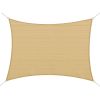 Outsunny 13' x 20' Rectangle Sail Canopy; D-Rings and Rope Included; Sand