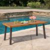 Della Dining Table; Weather Resistant