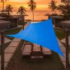 Artpuch Triangle Sun Shade Sail; Sky Blue Canopy