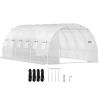 VEVOR Portable Greenhouse; 20 x 10 x 7 ft; 3 Top Beams