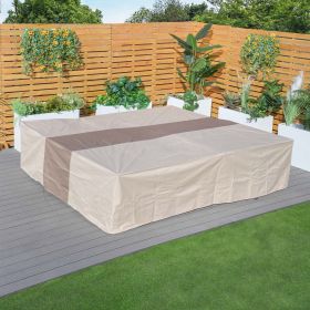 Direct Heavy Duty Patio Furniture Cover; Water Resistant; 106x106in (size: style 1)
