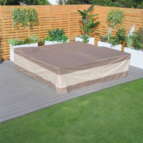 Direct Heavy Duty Patio Furniture Cover; Water Resistant; 106x106in (size: style 3)