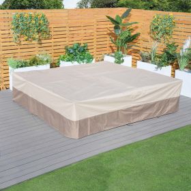 Direct Heavy Duty Patio Furniture Cover; Water Resistant; 106x106in (size: style 2)