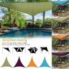 Triangle Canopy Sunscreen For Patios; 9.84 ft