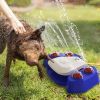 Outdoor Dog Water Fountain Toy