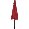 Outdoor Patio Umbrella With Solar LED Lights