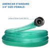 Heavy Duty Soaker Garden Hose; Saves 70% Water; Green