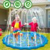 Inflatable Water Fountain Pad; Pool Mat For Children and Pets