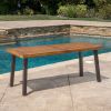 Della Dining Table; Weather Resistant