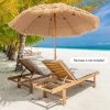 Thatched Hawaiian Tiki Umbrella - 8 Foot