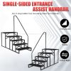 Portable 2 Step Stairs with Handrail