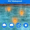 Floating Pool Lights; Solar; 2 pieces